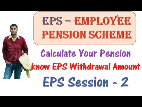 Employee Pension Scheme {EPS} | Calculate Your Pension Amount | EPS Withdrawal | EPS Session - 2 Video