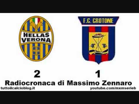Verona-Crotone 2-1 - Radiocronaca di Massimo Zennaro (13/11/2011) da Radio 1 RAI