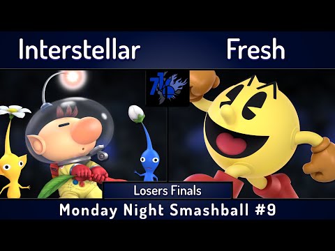 MNS # 09 | Interstellar (Olimar) vs Fresh (Pac-Man) | Losers Finals | SSBU Ultimate Tournament