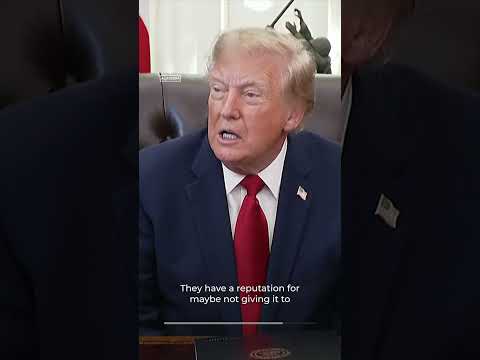 Trump on why he thinks he deserves the Nobel Peace Prize