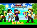 100 Days But YOU CAN MAKE CUSTOM ELYTRA In Hardcore Minecraft