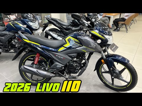 2026 Honda Livo 110 Detailed Review Video | Honda Livo New Model 2026 | 110cc Mileage King Of Honda