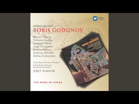 Boris Godunov, PROLOGUE - Scene One: Sláva tebyé, tvortsú vsevyshnemu, na zemli! (Chorus)