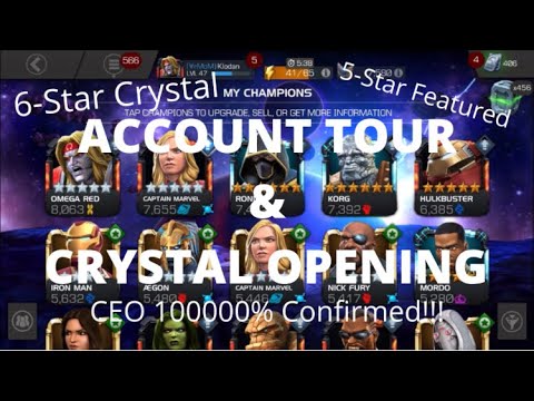Account Tour + 6-Star Crystal and 5-Star Featured | CEO 1000000% CONFIRMED!!!