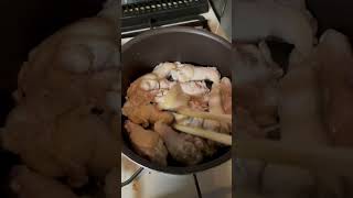 【超実写】鶏の手羽煮を作りたかった　#手羽煮　#料理