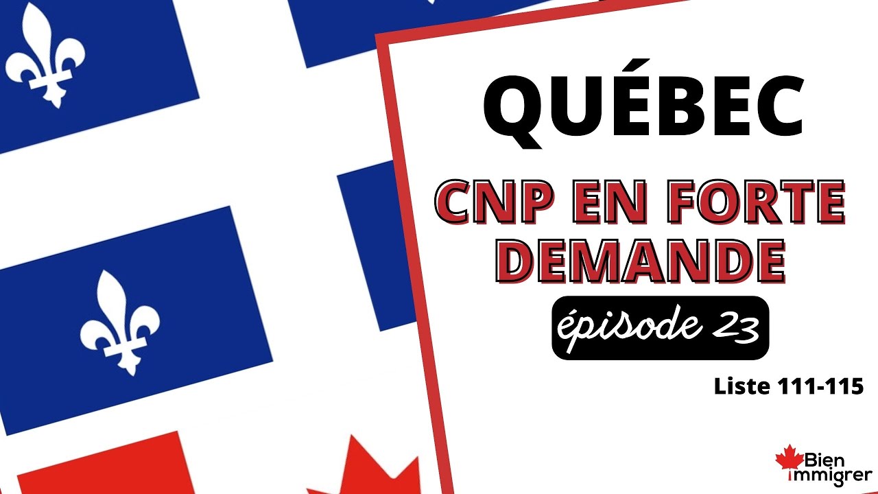 Immigrer au Canada: 5 Professions en Forte Demande Pour Immigrer Rapidement au Québec| Liste 111-115