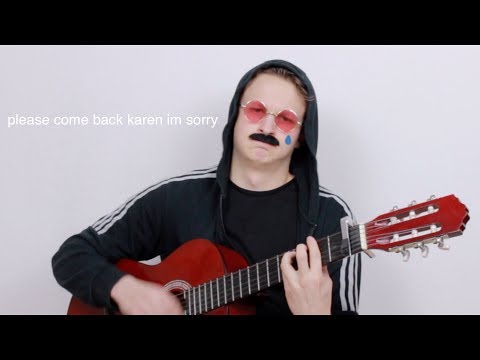 when karen took the kids but you still have your $50 guitar
