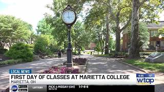 First day of Classes at Marietta College