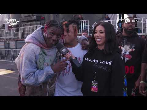 Trippie Redd crashes Lil Yachty interview!? Rolling Loud Bay Area 2019