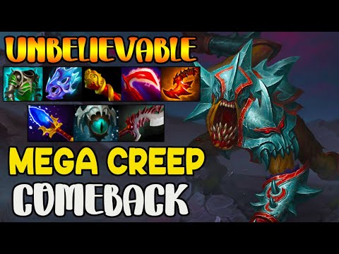 UNBELIEVABLE MEGA CREEP COMEBACK - INTENSE CARRY LIFESTEALER - MOST INTENSE TEAM FIGHT - GAMEPLAY