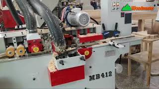 Máy Bào 4 Mặt Mini Woodmaster WM-412