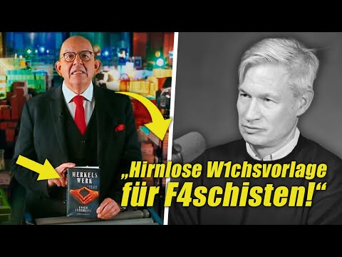 ARD presenter TEARS UP right-wingers' books, and they FREAK OUT! Ulf Poschardt must believe it too!