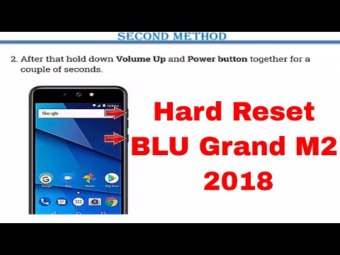 How To Hard Reset BLU Grand M2 2018
