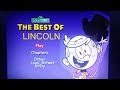 The Loud Street The Best Of Lincoln DVD Menu Walkthrough