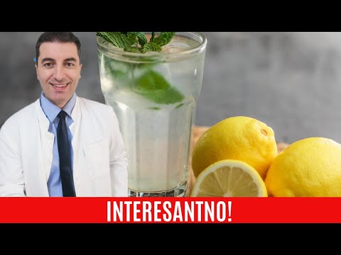 Kada je zdravije piti VODU S LIMUNOM - UJUTRO ILI NAVEČER?