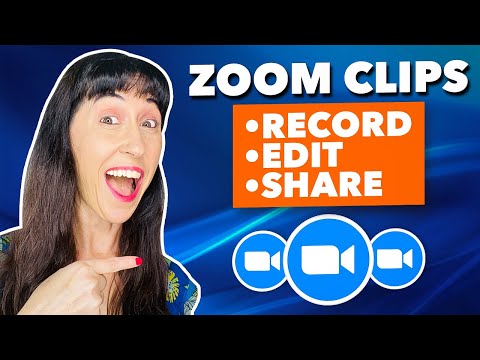 How to Use Zoom Clips | NEW way to record + edit Zoom videos!