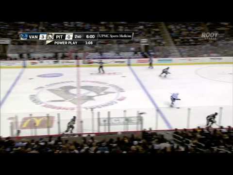 NHL 2014 12 04 Vancouver Canucks vs Pittsburgh Penguins