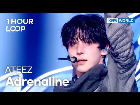 [1HR LOOP🔥] ATEEZ - Adrenaline [Music Bank] | KBS WORLD TV 260206