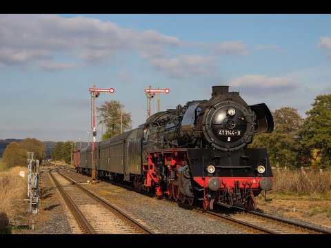 Plandampf "Dampf trifft Kies" 2018 - Der Abschied des Plandampfes aus dem Werratal