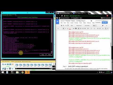 8.2.2.7 Single Area OSPFv2