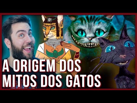 GATOS DE CHESHIRE, DEUSA BASTET E OS MITOS SOBRE FELINOS: DO EGITO ÀS BRUXAS NA TV | ORIGEM DO MITO