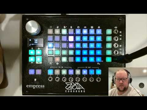 Empress ZOIA patch walk-through:  "Burst arp -- a burst generator/arpeggiator/synth"