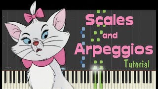 The Aristocats ★ Scales and Arpeggios [piano cover]