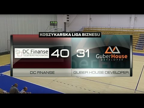 DC Finanse vs Guber House Developer - VIII kolejka - Poznań - Koszykarska Liga Biznesu