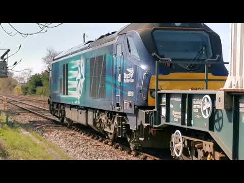 68018/68004 6c51 Sellafield - Heysham flasks, 16th April 2021