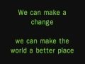 We Can Make a Difference-Jaci Velasquez (WITH LYRICS!!)