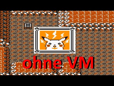 Light up cave WITHOUT VM - Pokemon Yellow Trick - Pikachu Animation Emotion