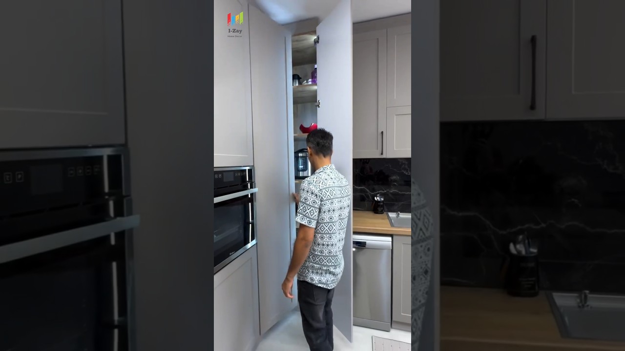 Kitchen Corner Pantry Unit | Smart Design to Enhance Storage Space