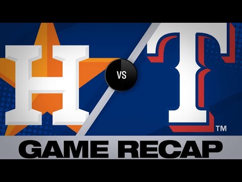 Rangers use 5-run 1st to down Astros - 4/20/19