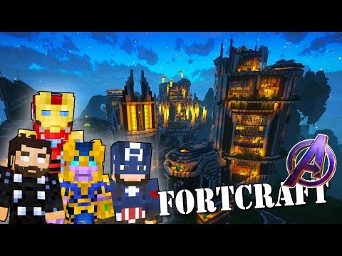 GLI AVENGERS di ENDGAME su FORTCRAFT - Fortcraft [ITA]