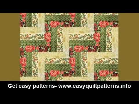 simple hand quilting designs disappearing rail fence quilt