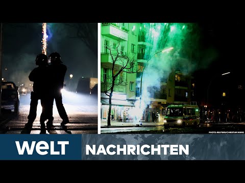 DEUTSCHLAND: Silvester-Randale in Berlin - über 300 Festnahmen! Polizei-Bilanz positiv | WELT Stream