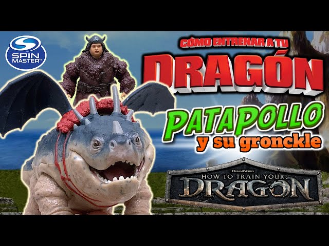 Vídeo relacionado con Dreamworks Dragons - Pack Figura Dragón y Vikingo: Gronkel y Patapez de Cómo Entrenar a Tu Dragón - Figuras de Acción Articuladas - Juguetes Niños 4 Años + - Regalo Niño 4 Años +