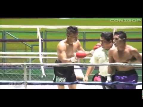 Pelea Cristofer Rosales vs Miguel Alfaro - CONIBOP