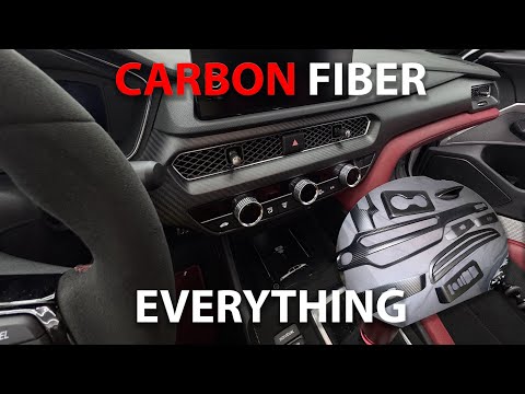 Buying Every Single Carbon Fiber Part for the Integra Type S / R | FL5 DE5