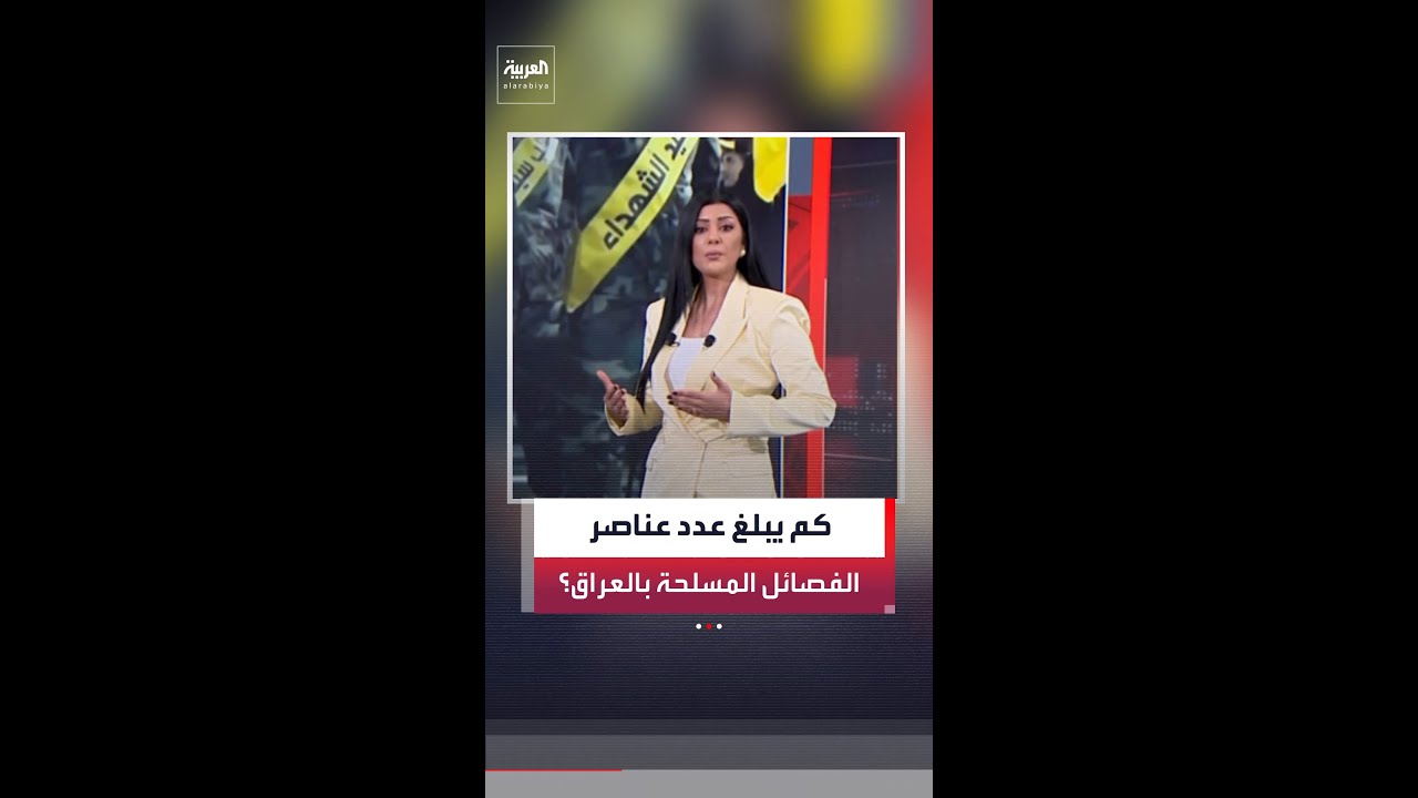 فيديو | كم يبلغ تعداد عناصر الفصائل المسلحة في العراق؟
