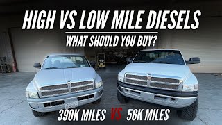 High VS Low Mile Diesel Trucks | What Should YOU Buy?