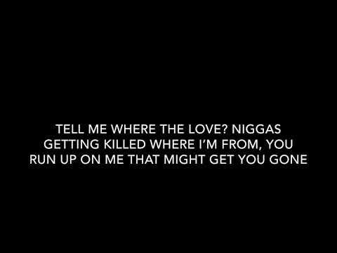 HOTBOII - Where The Love ft. 438 Tok (Lyrics Video)