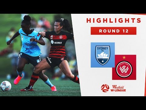 Highlights: Sydney FC v Western Sydney Wanderers FC – Round 12 Westfield W-League 2019/20 Season