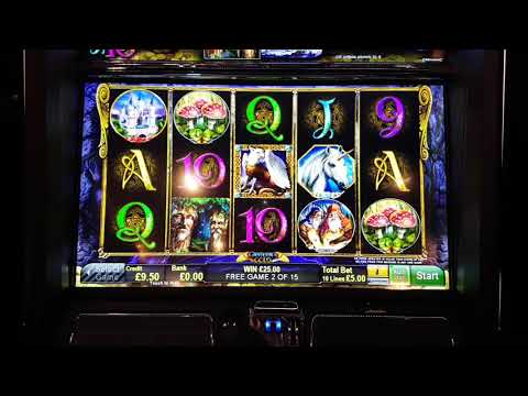 gryphons gold slot bonus £5 a spin winner