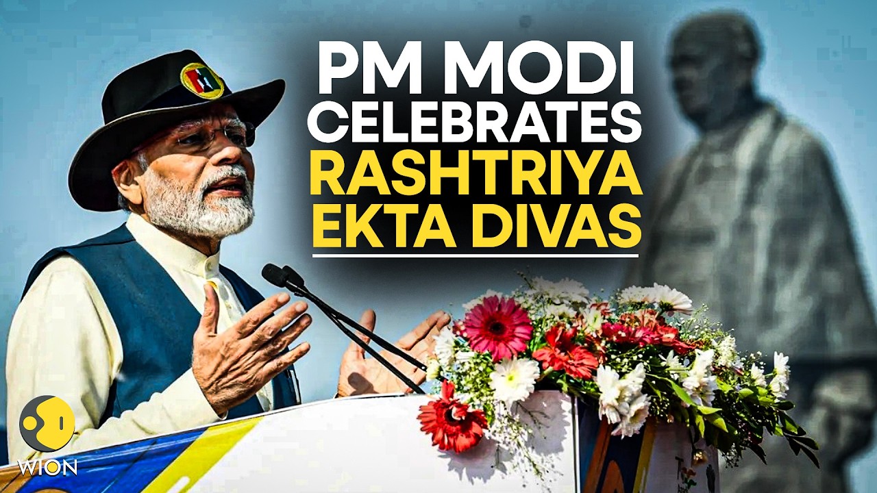 LIVE: PM Modi Participates in Rashtriya Ekta Divas Celebrations at Parade Ground | WION Live