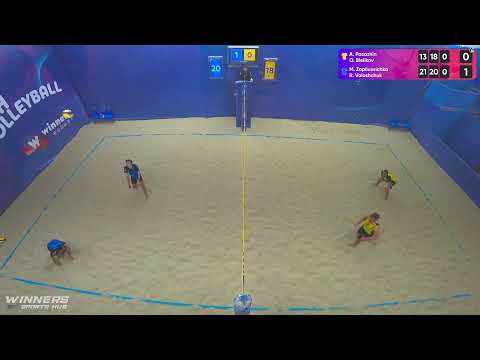 00:30 A. Pasazhin / O. Bielikov - M.Zapliusvichka/R.Voloshchuk 09.10.2022 | Winners Beach Volleyball