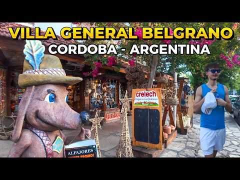 【4K】El Pueblo ALEMÁN de CÓRDOBA - VILLA GENERAL BELGRANO