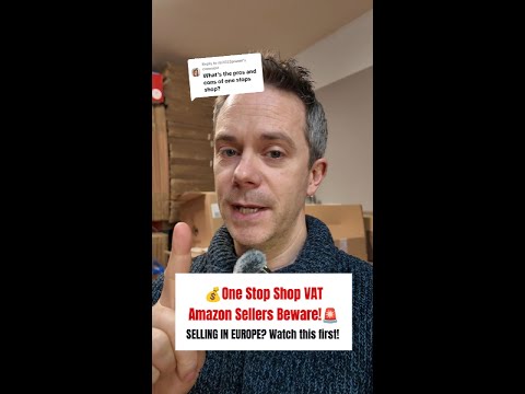 One Stop Shop VAT Explained! Amazon FBA Sellers Must Know This!