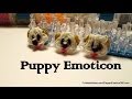 Rainbow Loom Puppy dog Face/Emoji/Emoticon ...