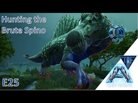 Ark Genesis E25 Max Level Baryoxyx and Brute Spino Hunt! New Ark DLC - Ark Survival Evolved